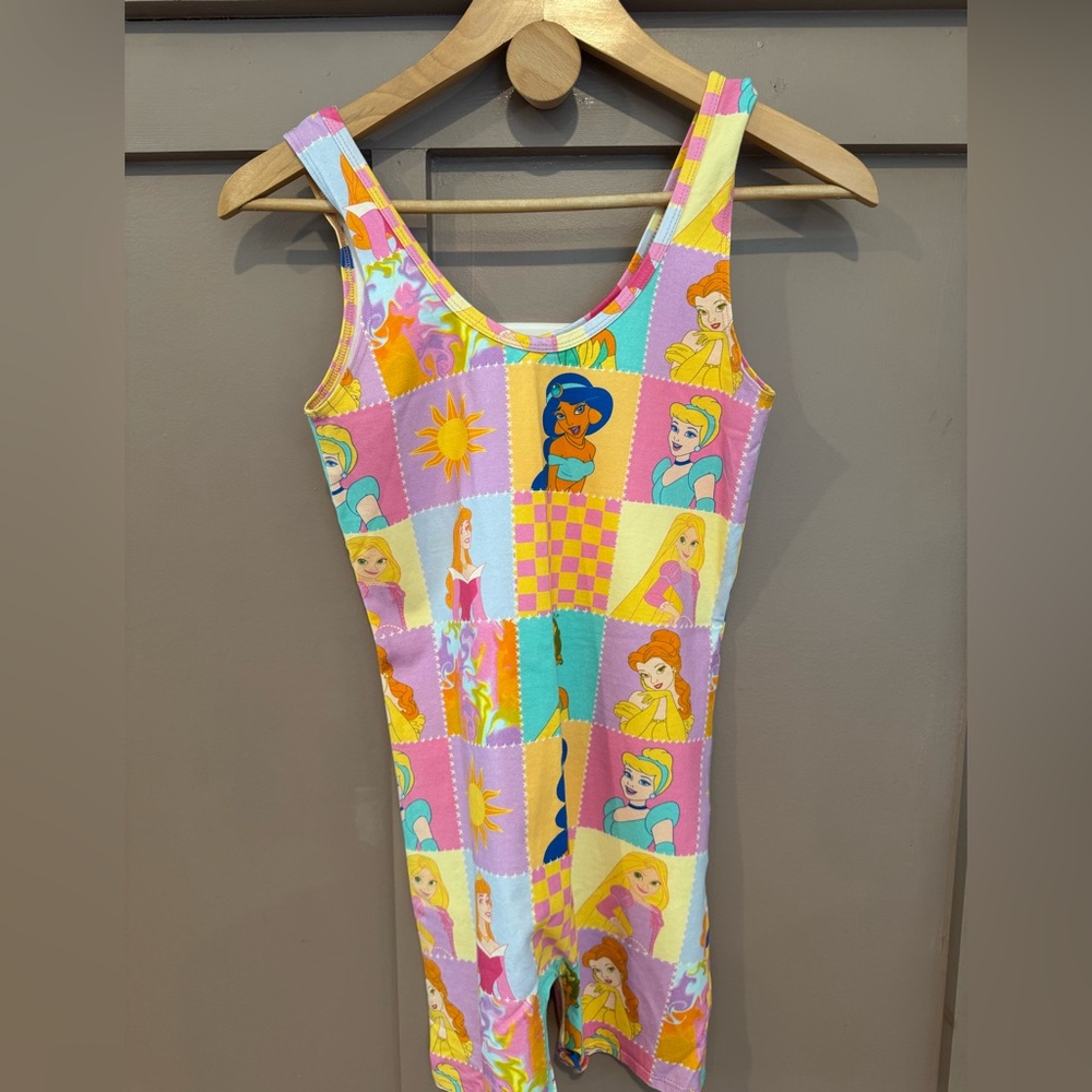 WILD RICH KIDS Colorful Disney Princess ADULT romper